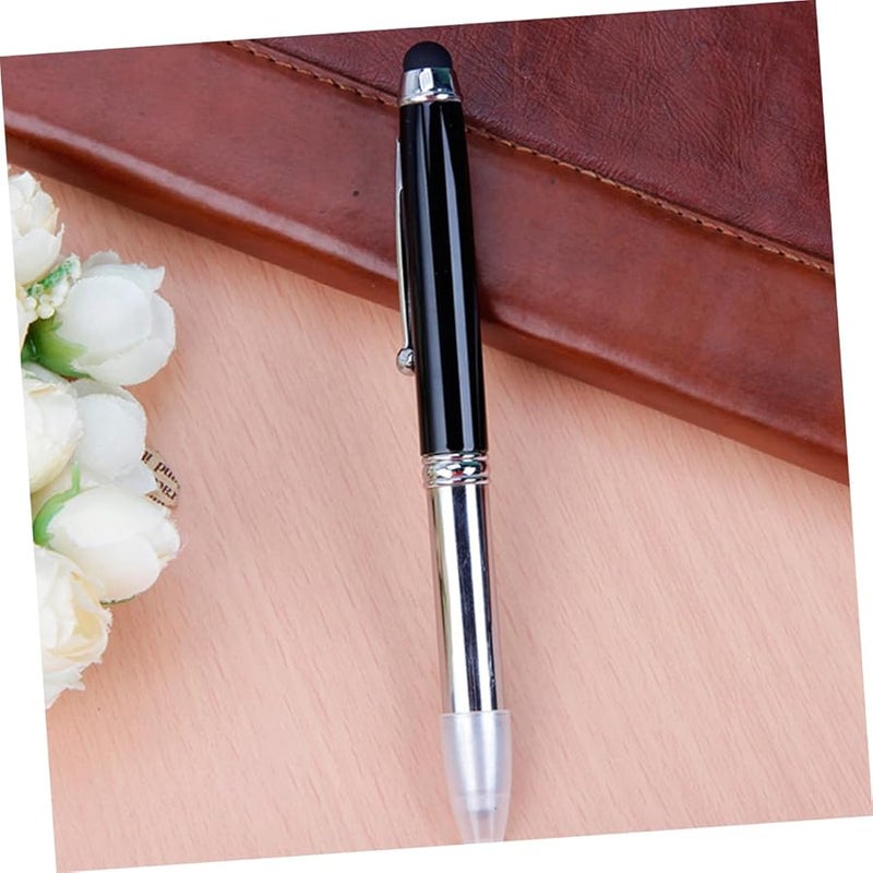 5Pcs Black Stylus Pen Multi Function Capacitive Ballpoint For Tablets Smartphones - Image 4